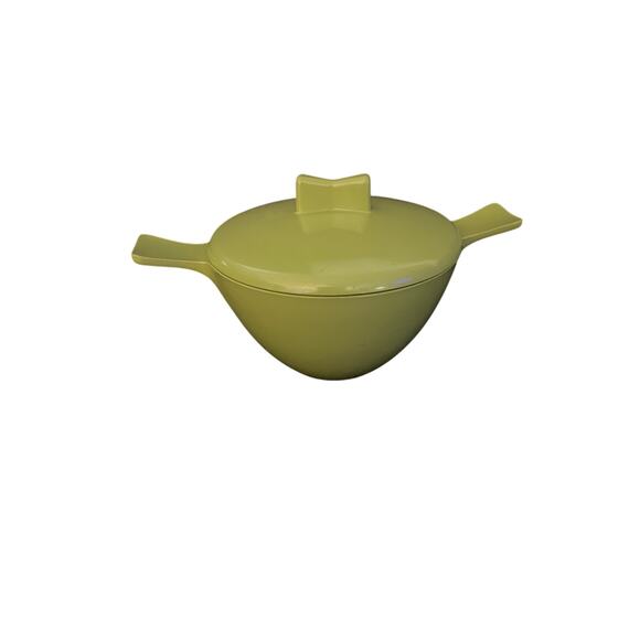 Vintage Melmac green creamer & sugar - Picture 4 of 5